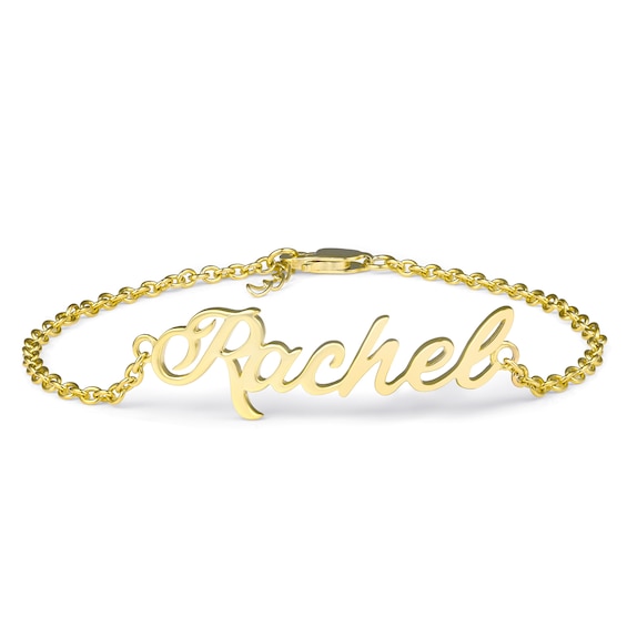 Adjustable Nameplate Bracelet (1 Name)