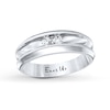 Thumbnail Image 0 of Ever Us Men's Two-Stone Ring 1/5 ct tw Diamonds 14K White Gold