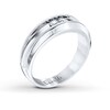 Thumbnail Image 2 of Ever Us Men's Two-Stone Ring 1/5 ct tw Diamonds 14K White Gold