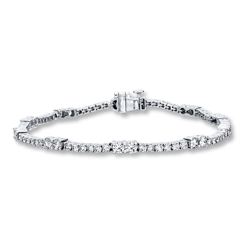 Main Image 1 of Ever Us Bracelet 3 ct tw Diamonds 14K White Gold 7"