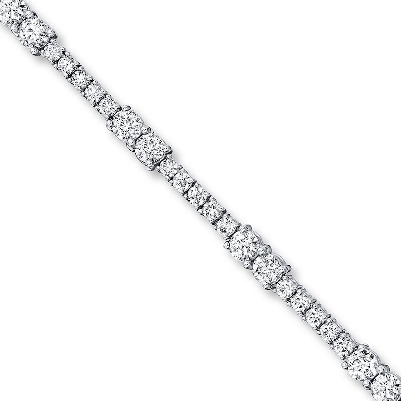 Main Image 2 of Ever Us Tennis Bracelet 7 ct tw Diamonds 14K White Gold 7.5"
