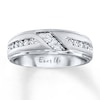 Thumbnail Image 1 of Ever Us Men's Two-Stone Ring 1/2 ct tw Diamonds 14K White Gold