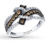 Le Vian Chocolate Diamonds 3/4 ct tw Round-cut 14K Gold Ring