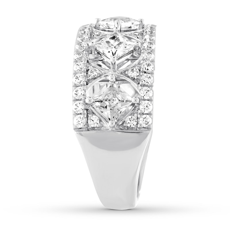 THE LEO Diamond Anniversary Band 2 ct tw Princess/Round 14K Gold