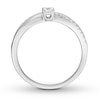 Thumbnail Image 1 of Ever Us Diamond Ring 1/3 ct tw Round-cut 10K White Gold