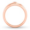 Pear-Shaped Diamond Ring 1/20 Carat 10K Rose Gold