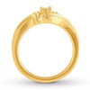 Diamond Fashion Ring 1/8 ct tw 10K Yellow Gold