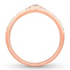 Thumbnail Image 2 of Emmy London Diamond Ring 1/6 ct tw Round-cut 10K Rose Gold