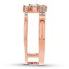 Diamond Ring 1/5 ct tw Baguette & Round 10K Rose Gold