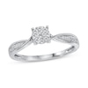 Thumbnail Image 0 of Diamond Promise Ring 1/10 ct tw 10K White Gold