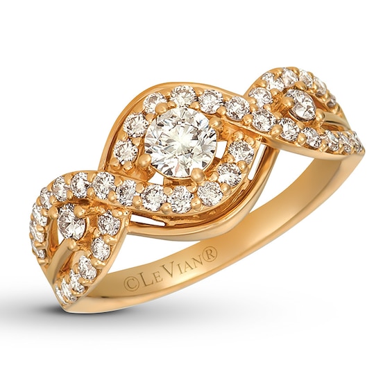 Le Vian Diamond Ring 1 carat tw 14K Strawberry Gold | Fashion Rings | Rings | Jewelry | Jared
