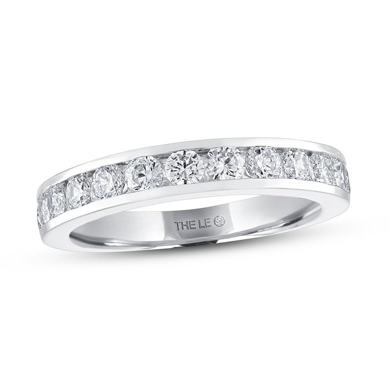 THE LEO Diamond Band 7/8 ct tw Round-cut 14K White Gold