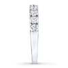 Thumbnail Image 2 of THE LEO Diamond Anniversary Ring 1 ct tw Round-cut 14K White Gold