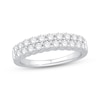 Diamond Anniversary Ring 7/8 ct tw 10K White Gold