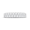 Diamond Anniversary Ring 7/8 ct tw 10K White Gold