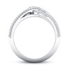 Love + Be Loved Diamond Fashion Ring 1/3 ct tw 10K White Gold