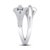 Love + Be Loved Diamond Fashion Ring 1/3 ct tw 10K White Gold
