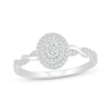 Thumbnail Image 1 of Diamond Ring 1/4 ct tw Round-cut 10K White Gold