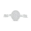 Thumbnail Image 2 of Diamond Ring 1/4 ct tw Round-cut 10K White Gold