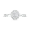 Thumbnail Image 1 of Diamond Ring 1/4 ct tw Round-cut 10K White Gold