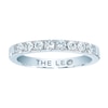 Thumbnail Image 1 of THE LEO Diamond Anniversary Ring 3/8 ct tw Round-cut 14K White Gold