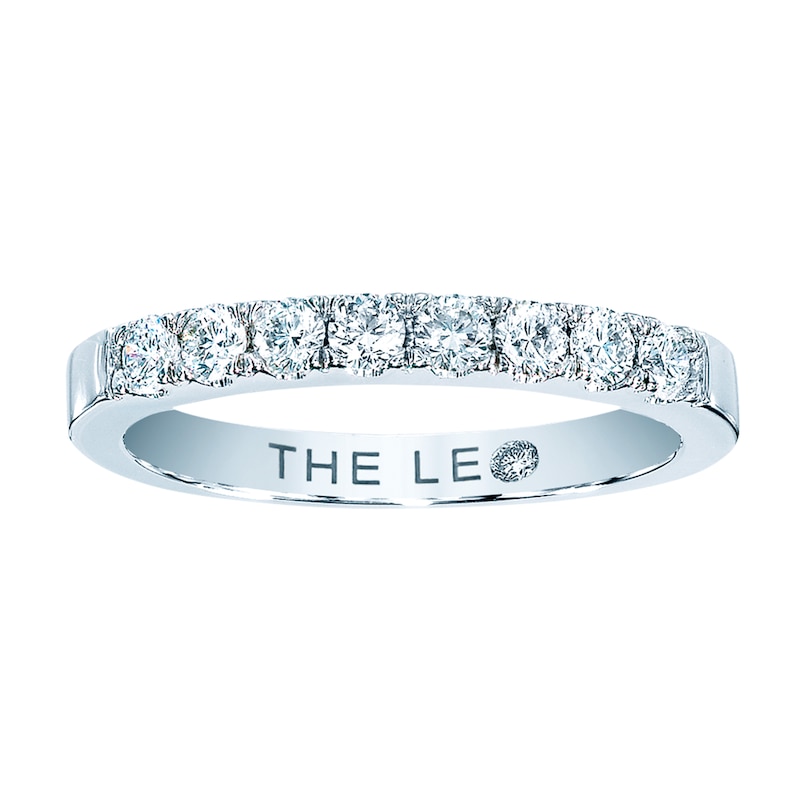 Main Image 1 of THE LEO Diamond Anniversary Ring 3/8 ct tw Round-cut 14K White Gold