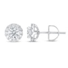 Thumbnail Image 2 of KAY Lab-Grown Diamonds Earrings 1 ct tw 14K White Gold (F/SI2)