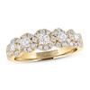 Thumbnail Image 1 of THE LEO Diamond Anniversary Ring 3/4 ct tw Round-cut 14K Yellow Gold