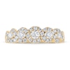 Thumbnail Image 3 of THE LEO Diamond Anniversary Ring 3/4 ct tw Round-cut 14K Yellow Gold
