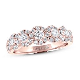 THE LEO Diamond Anniversary Ring 3/4 ct tw Round-cut 14K Rose Gold