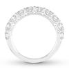 THE LEO Diamond Anniversary Band 1-1/2 ct tw 14K White Gold