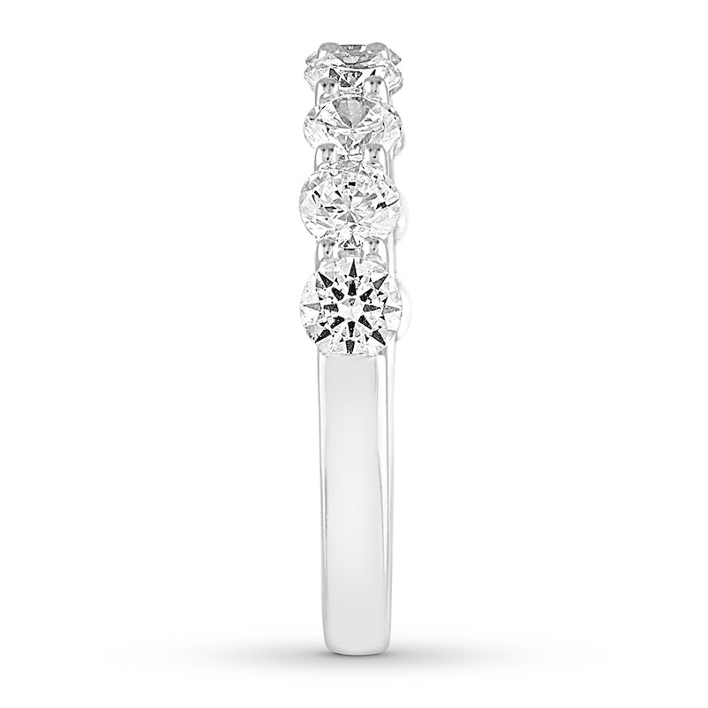 THE LEO Diamond Anniversary Band 1-1/2 ct tw 14K White Gold