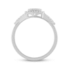 Diamond Fashion Ring 1/3 ct tw Round-cut 10K White Gold
