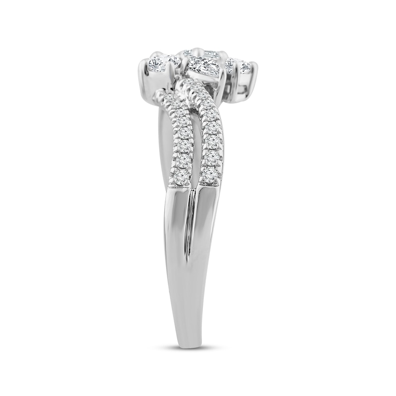 Main Image 3 of Diamond Ring 1/2 ct tw 10K White Gold