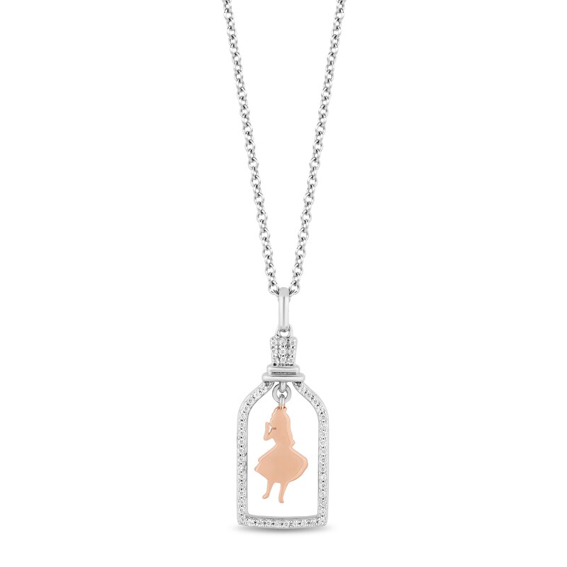 Down the Rabbit Hole' Key Necklace - Alice in Wonderland Collection