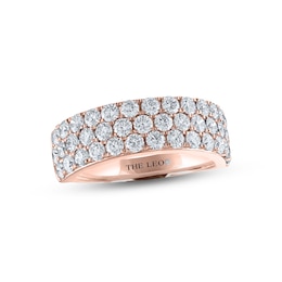 THE LEO Diamond Anniversary Ring 2 ct tw Round-cut 14K Rose Gold