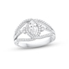 Lab-Created Diamonds by KAY Marquise-Cut Ring 3/4 ct tw 14K White Gold