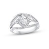 Lab-Created Diamonds by KAY Marquise-Cut Ring 3/4 ct tw 14K White Gold