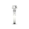 Lab-Created Diamonds by KAY Baguette-Cut Wrap Ring 1/2 ct tw 14K White Gold