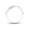 Lab-Created Diamonds by KAY Baguette-Cut Wrap Ring 1/2 ct tw 14K White Gold