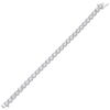 Thumbnail Image 2 of KAY Lab-Grown Diamonds Line Bracelet 12 ct tw 14K White Gold 7"