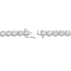 Thumbnail Image 3 of KAY Lab-Grown Diamonds Line Bracelet 12 ct tw 14K White Gold 7"