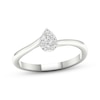 Thumbnail Image 0 of Diamond Promise Ring 1/6 ct tw Round-cut Sterling Silver