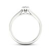 Thumbnail Image 3 of Diamond Promise Ring 1/6 ct tw Round-cut Sterling Silver