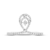 Thumbnail Image 3 of Love Entwined Diamond Ring 1/3 ct tw Round-cut 10K White Gold