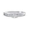 Thumbnail Image 3 of Adore Round-Cut Diamond Engagement Ring 1/5 ct tw 10K White Gold