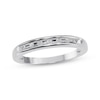 Thumbnail Image 1 of Adore Diamond Wedding Band 1/15 ct tw 10K White Gold