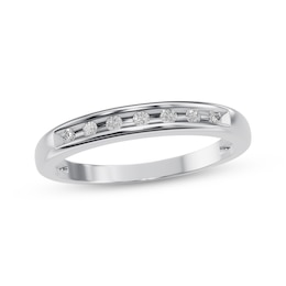 Adore Diamond Wedding Band 1/15 ct tw 10K White Gold