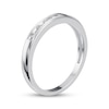 Thumbnail Image 2 of Adore Diamond Wedding Band 1/15 ct tw 10K White Gold