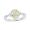 Thumbnail Image 1 of Diamond Promise Ring 1/4 ct tw 10K Two-Tone Gold